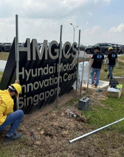 HMGICS 3D Lawn Sign